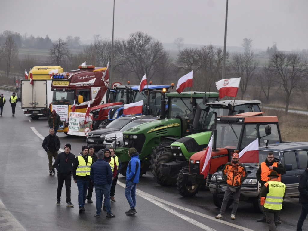 Rolnicy na dwa dni zablokowali ronda 