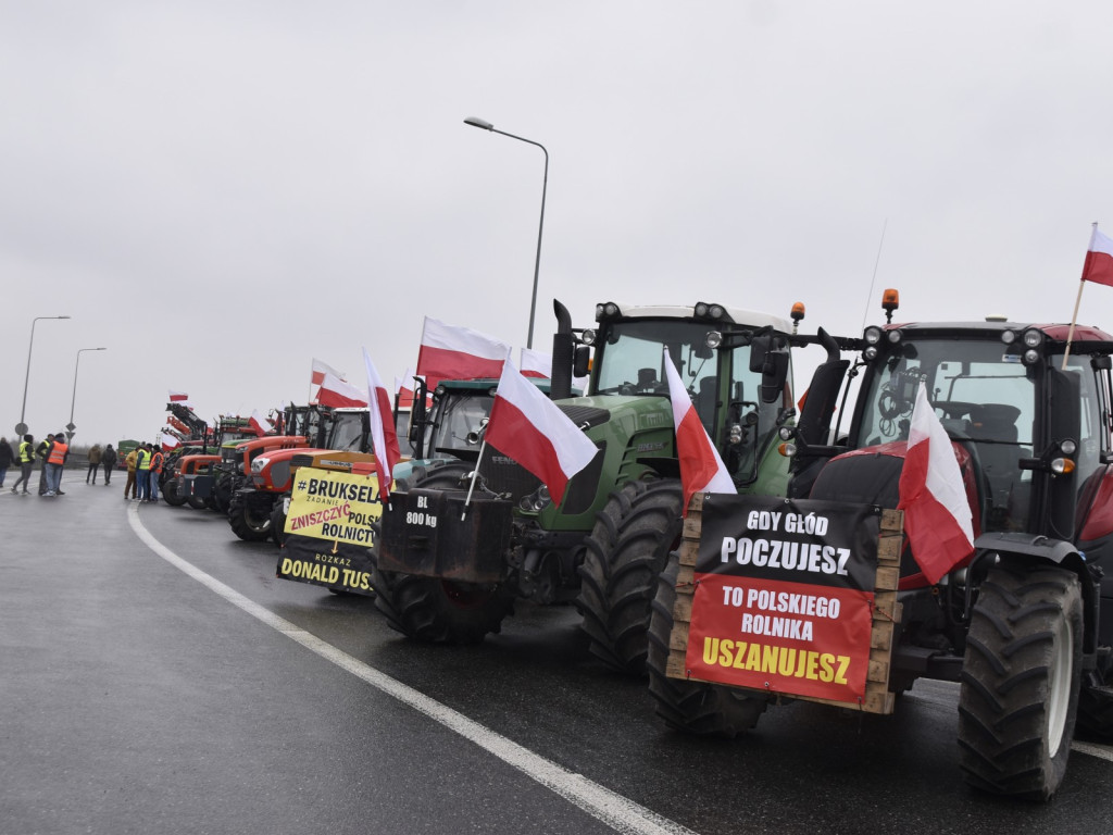 Rolnicy na dwa dni zablokowali ronda 