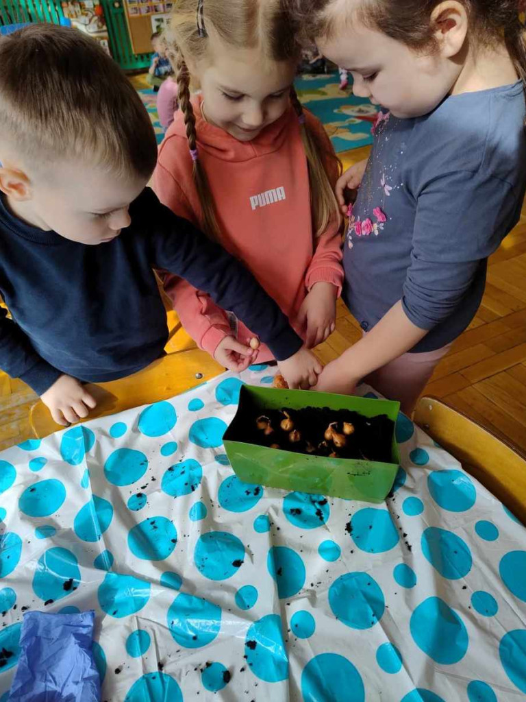 Świętowanie Wiosny i Dnia Kolorowej Skarpetki w Przedszkolu Nr 2