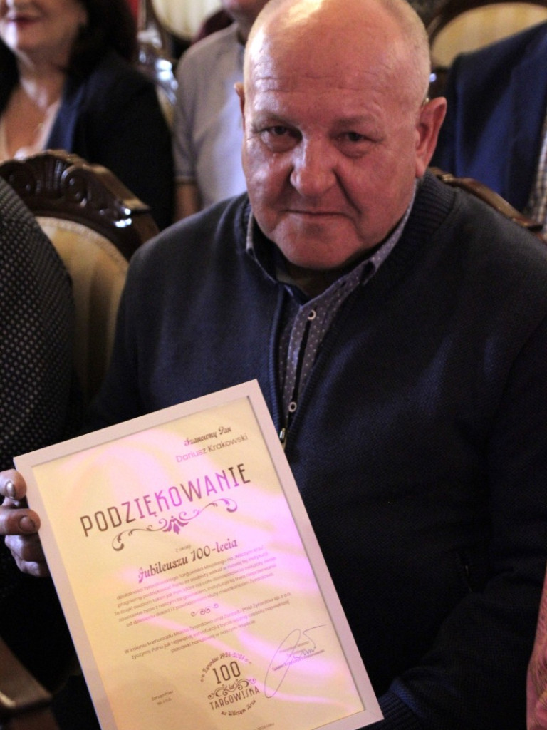 Wyróżnienia z okazji 100 -lecia Targowiska Miejskiego