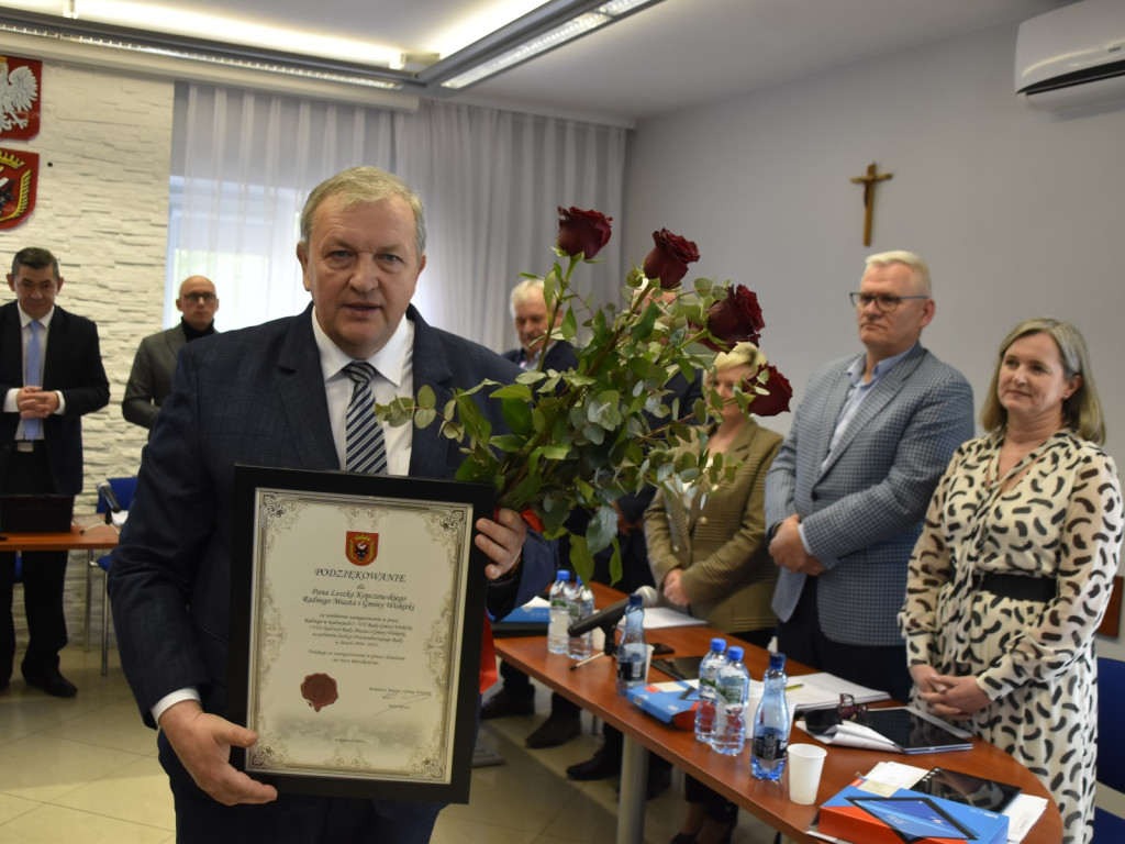 Pożegnanie z radnymi VIII kadencji w Wiskitkach