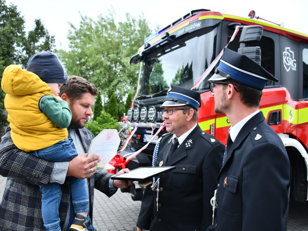 Wymarzony prezent dla rycerzy św. Floriana z Guzowa