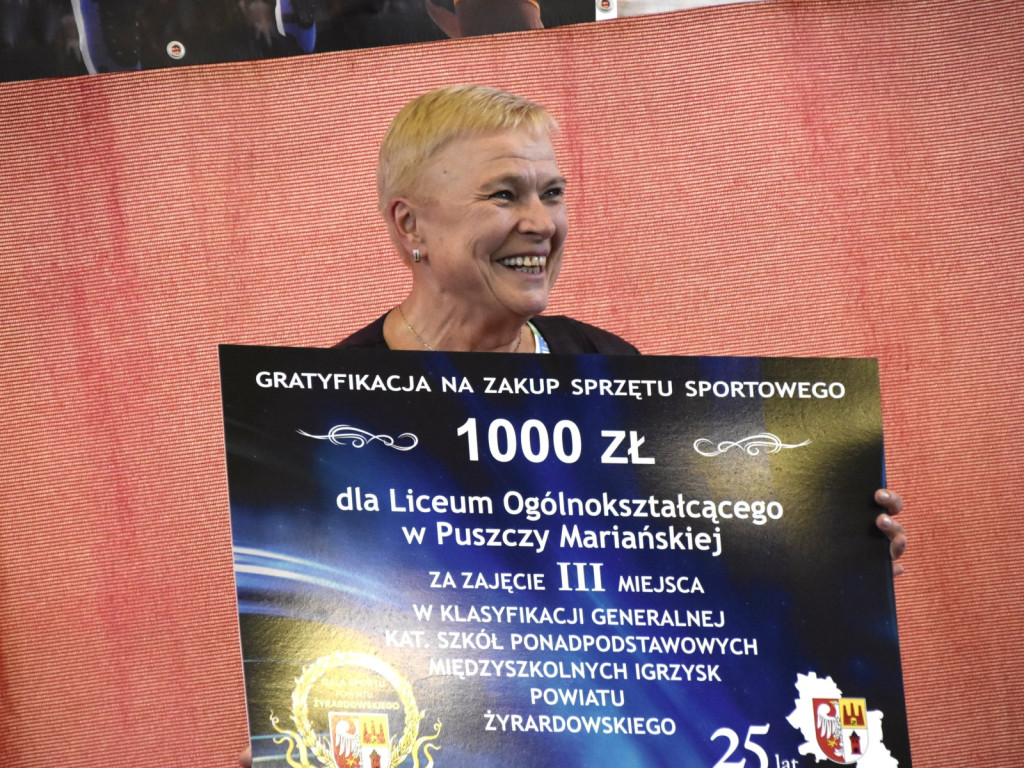 Gala Sportu Powiatu Żyrardowskiego 2024 - święto młodych sportowców