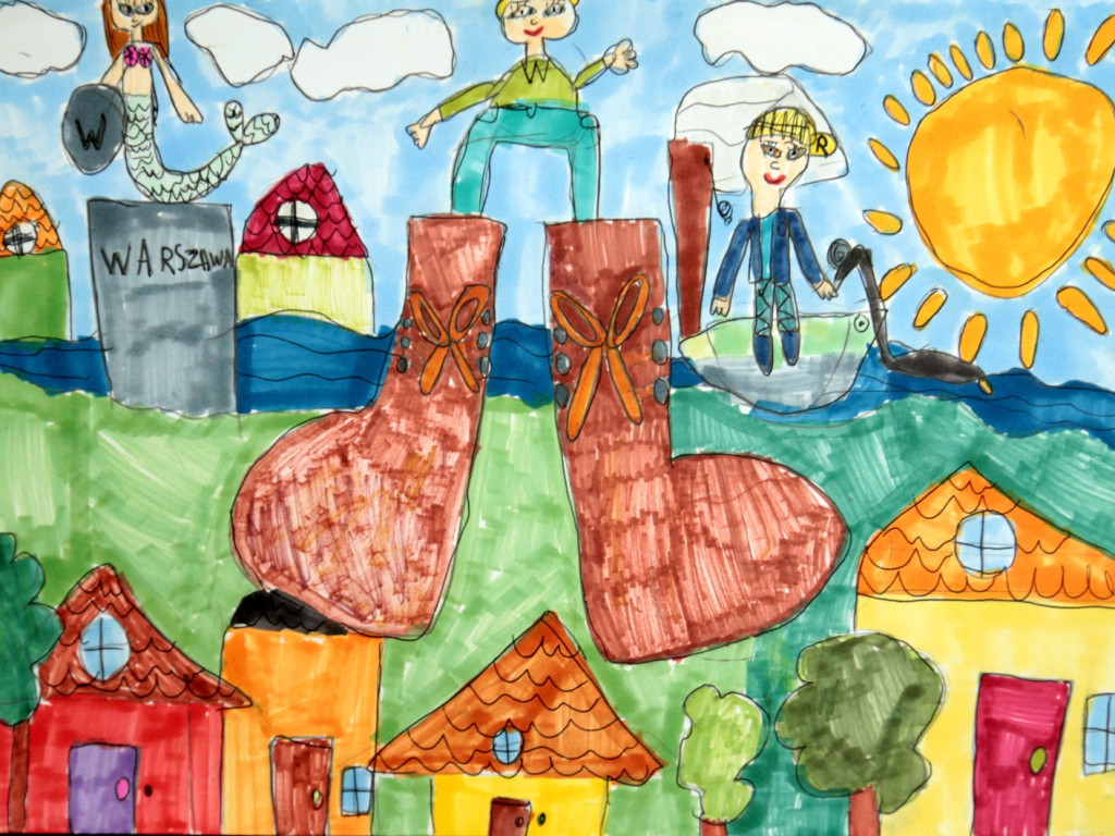 Przepięknie zilustrowały wiersze....