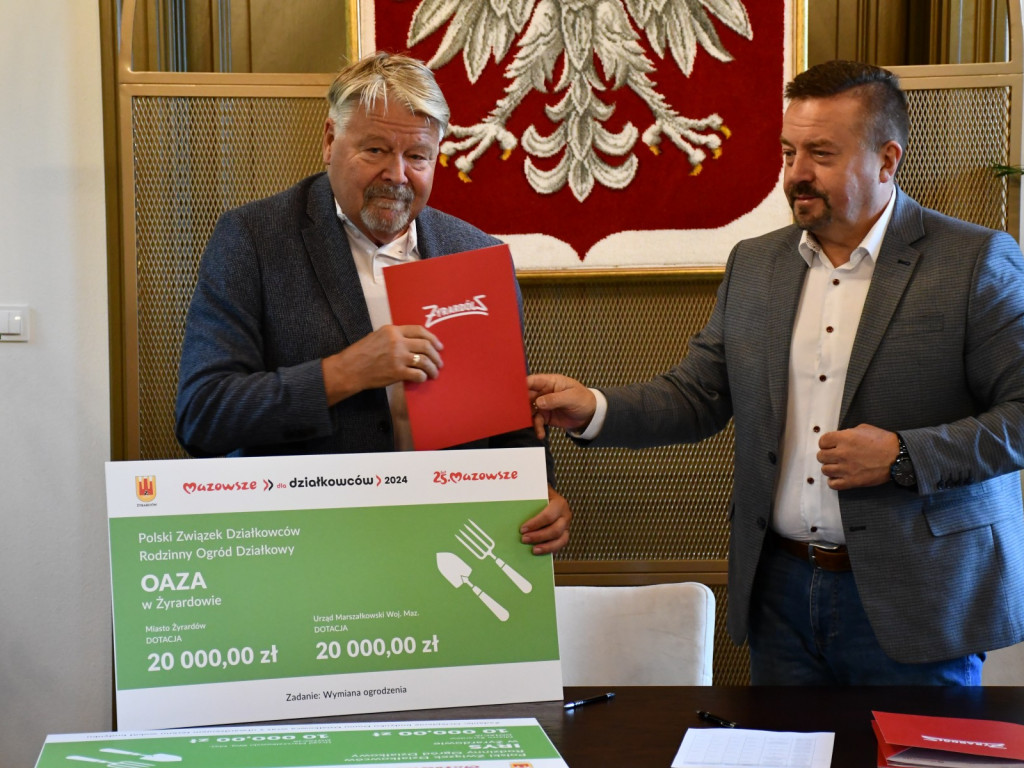 Nowe inwestycje w Rodzinnych Ogródkach Działkowych