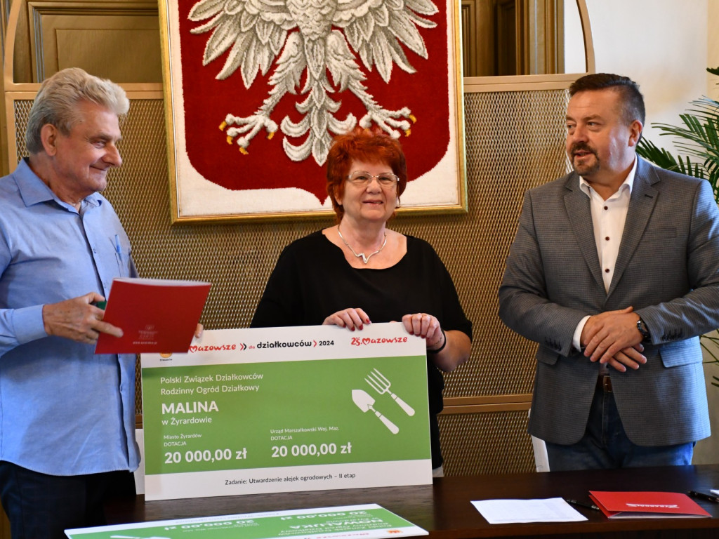 Nowe inwestycje w Rodzinnych Ogródkach Działkowych