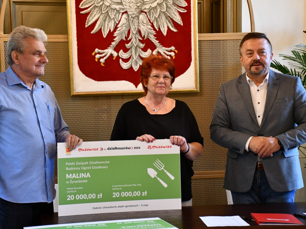 Nowe inwestycje w Rodzinnych Ogródkach Działkowych