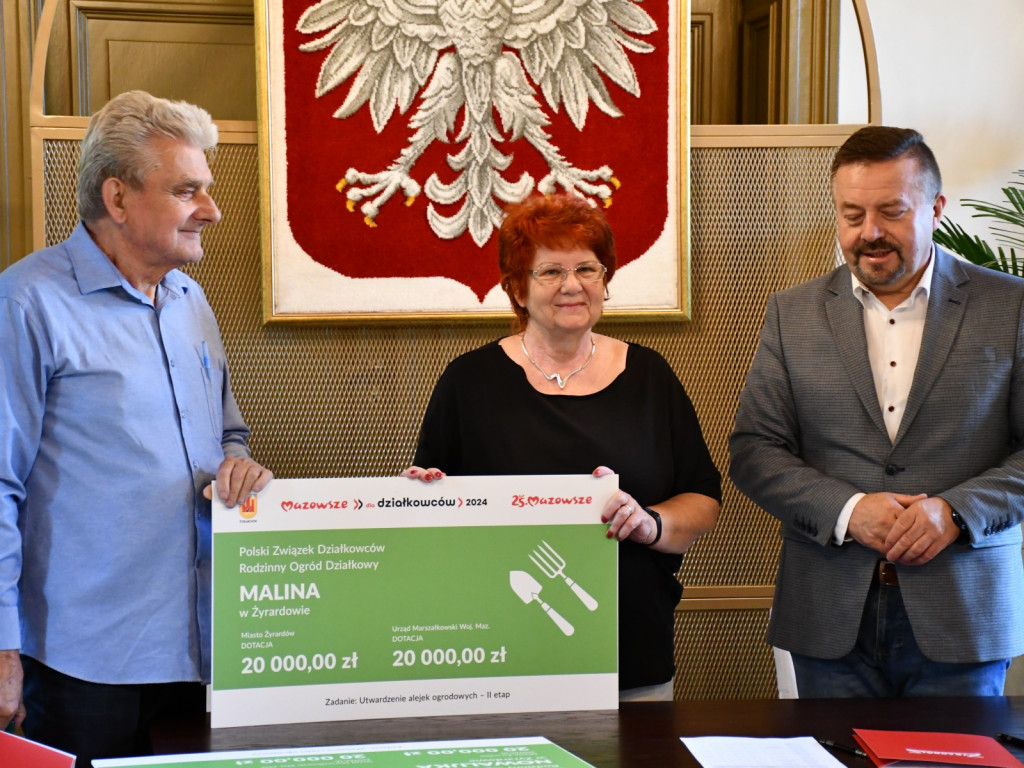 Nowe inwestycje w Rodzinnych Ogródkach Działkowych