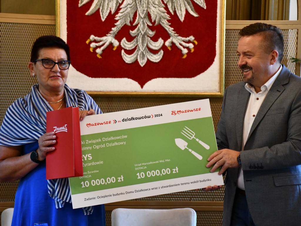 Nowe inwestycje w Rodzinnych Ogródkach Działkowych