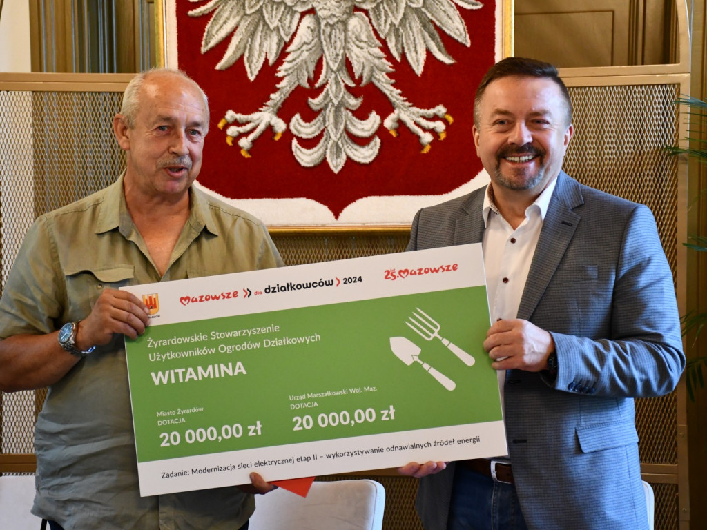 Nowe inwestycje w Rodzinnych Ogródkach Działkowych