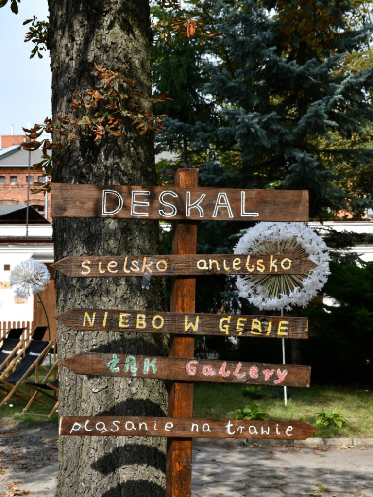Wspólne świętowanie w DPS. Odsłonięcie pierwszego deskalu w Żyrardowie