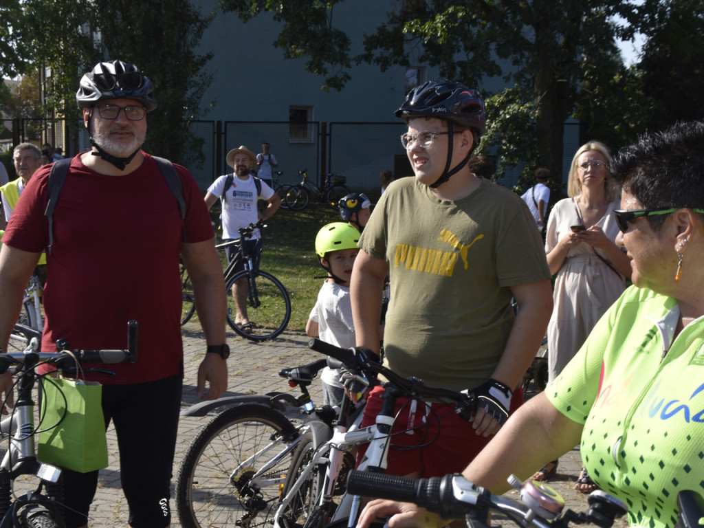 500 osób pojechało w rowerowym festiwalu radości