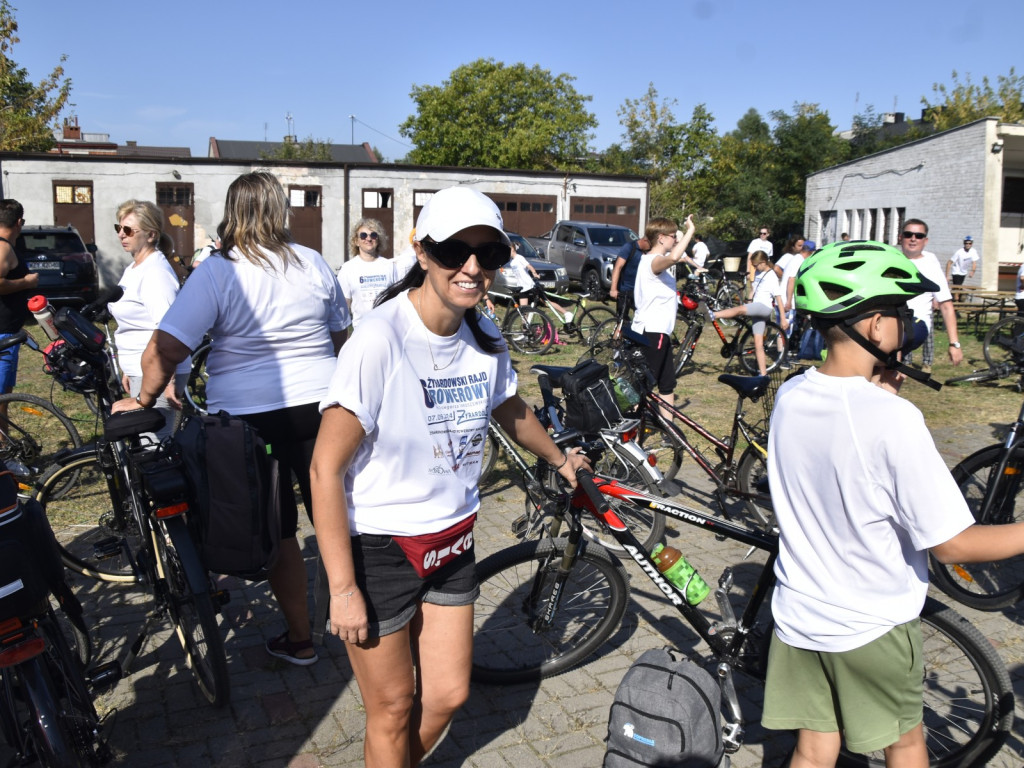 500 osób pojechało w rowerowym festiwalu radości