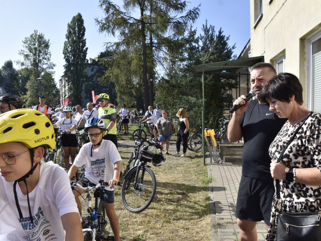 500 osób pojechało w rowerowym festiwalu radości