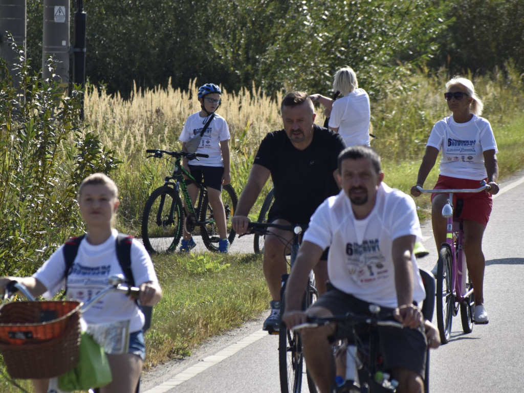 500 osób pojechało w rowerowym festiwalu radości