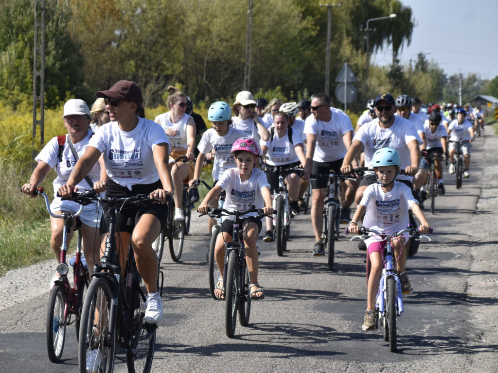 500 osób pojechało w rowerowym festiwalu radości