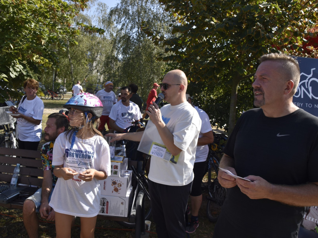 500 osób pojechało w rowerowym festiwalu radości