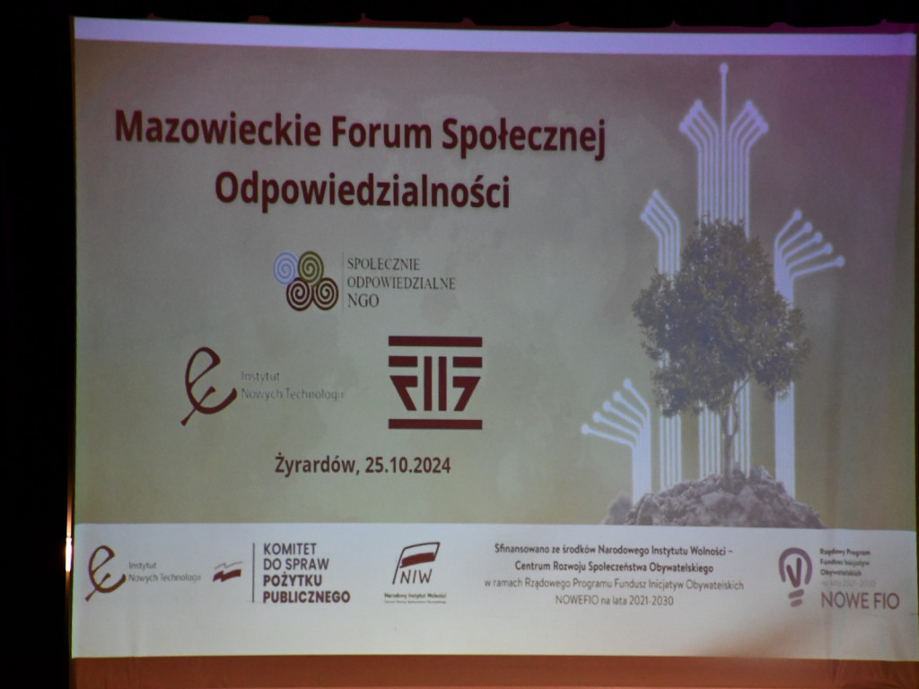 Pierwsze Mazowieckie Forum Społecznej Odpowiedzialności