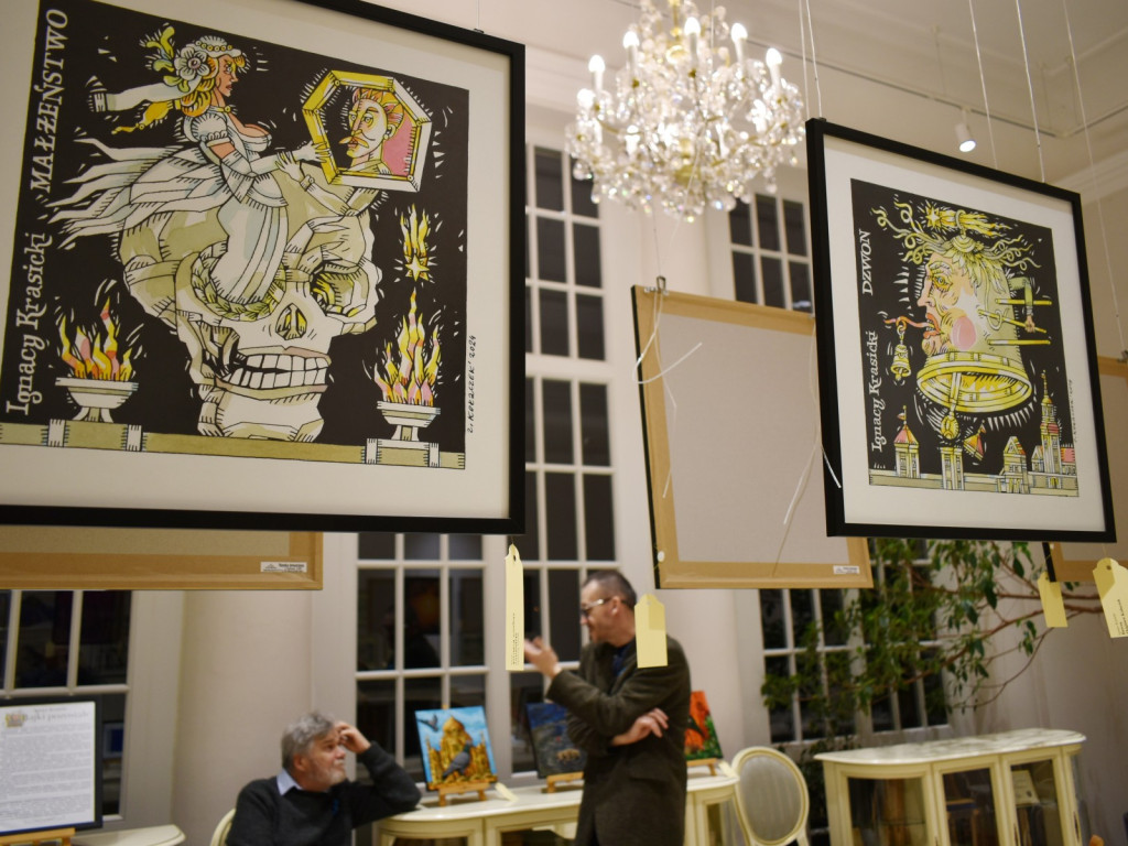 Żyrardowianin w gronie ilustratorów bajek Krasickiego