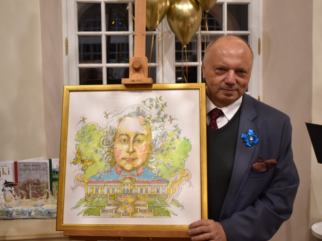 Żyrardowianin w gronie ilustratorów bajek Krasickiego