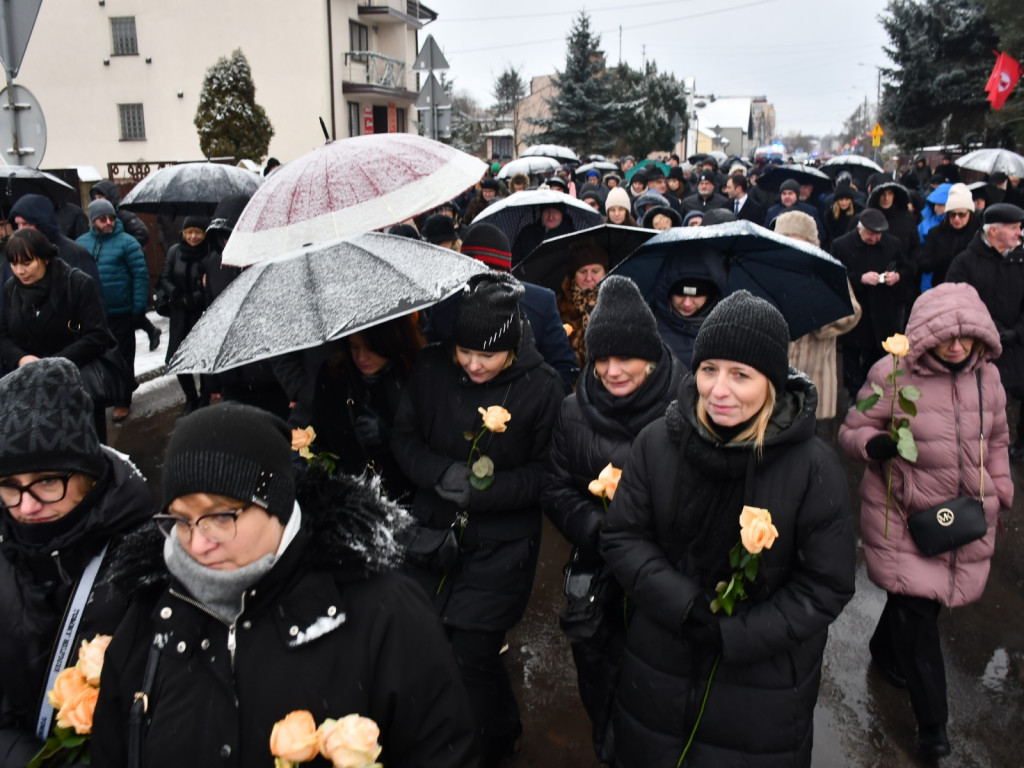 Burmistrza Józefa Grzegorza Kurek żegnało ponad tysiąc osób