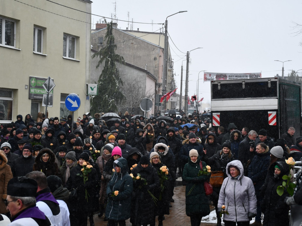 Burmistrza Józefa Grzegorza Kurek żegnało ponad tysiąc osób