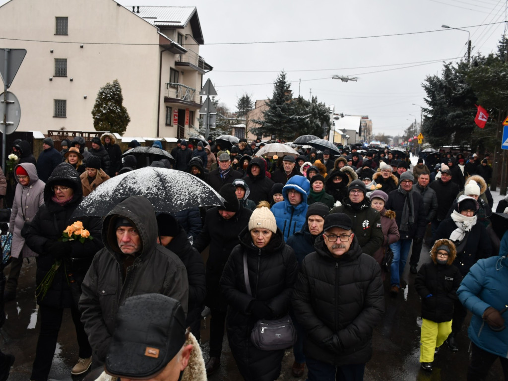 Burmistrza Józefa Grzegorza Kurek żegnało ponad tysiąc osób