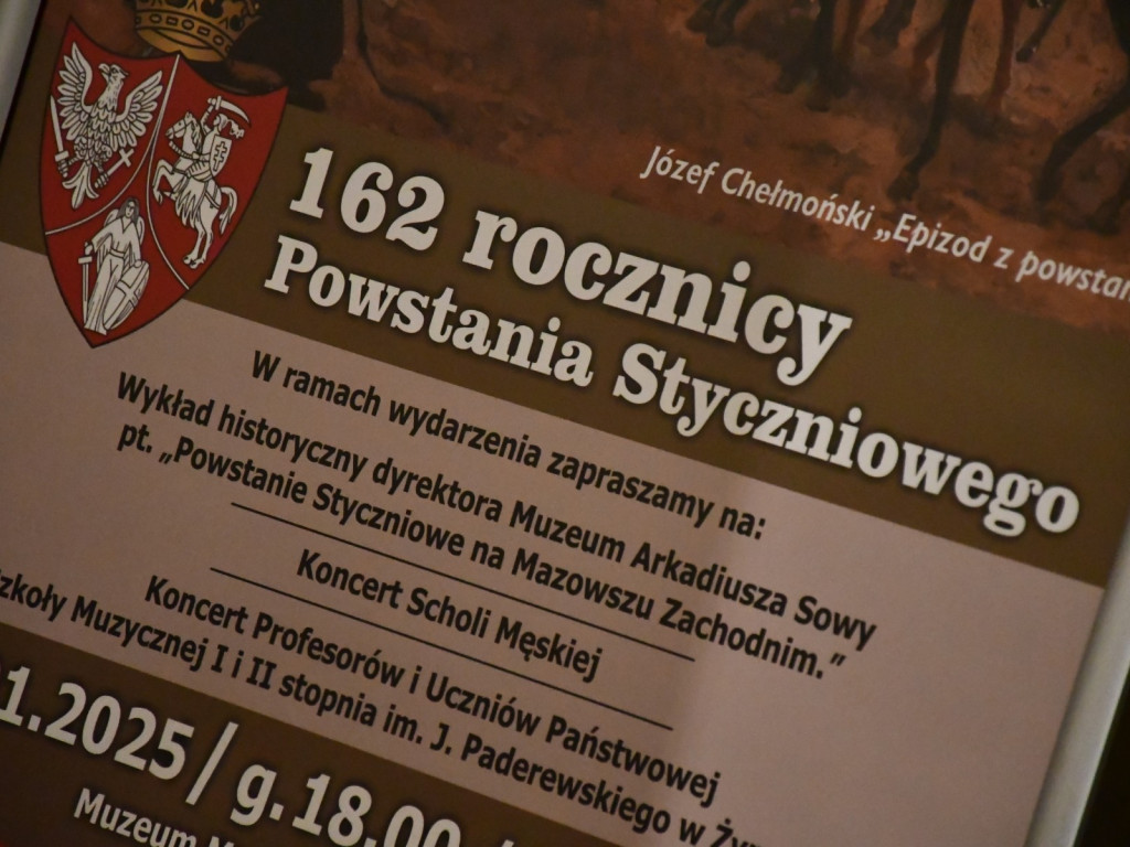 162. rocznica wybuchu Powstania Styczniowego