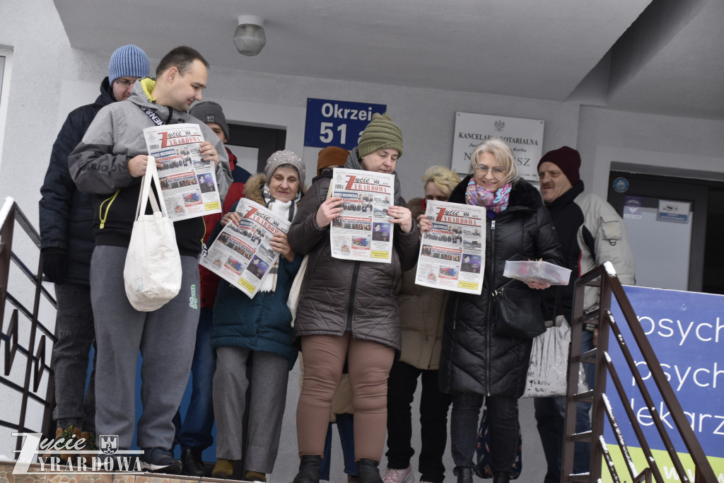 Odwiedzili „Życie Żyrardowa” z pięknymi sercami