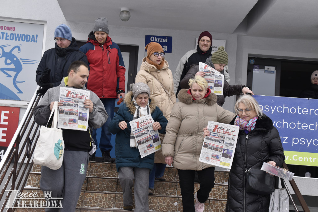 Odwiedzili „Życie Żyrardowa” z pięknymi sercami