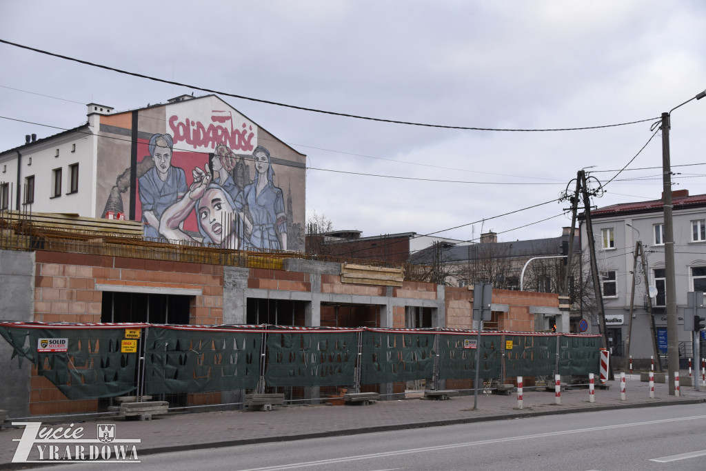 Za chwilę całkiem zniknie „ Mural Solidarności”