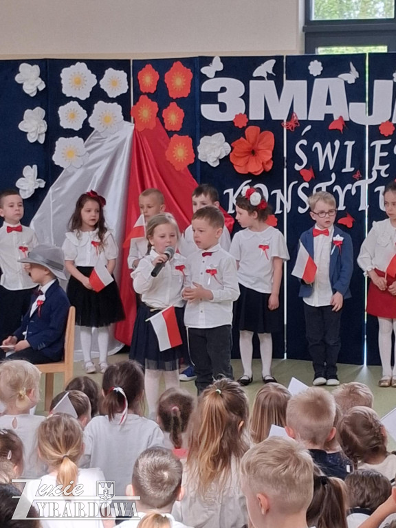Przedszkolaki uczciły Święto Konstytucji 3 Maja