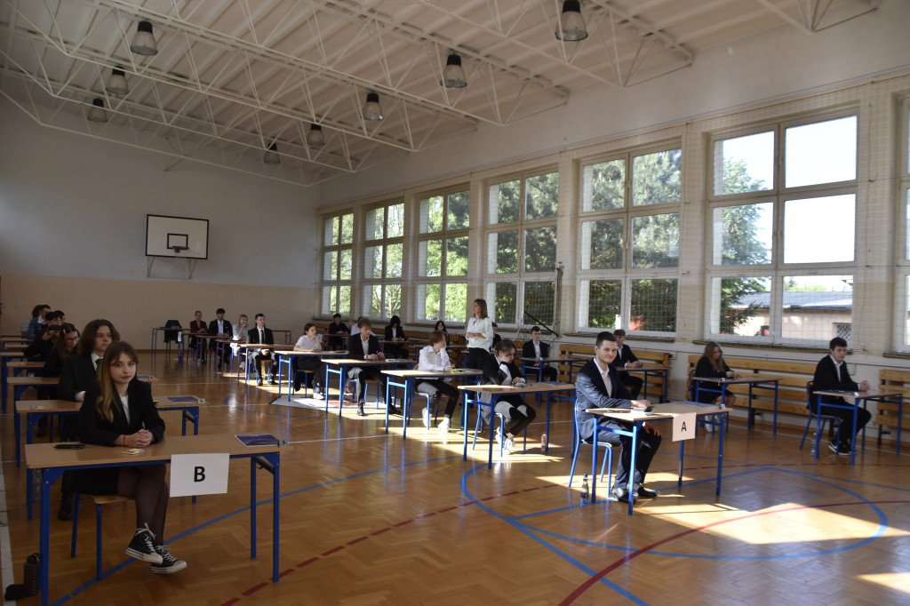 W Mszczonowie 55 abiturientów zdaje maturę