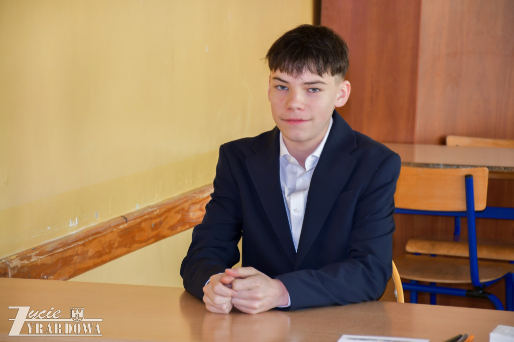 Ósmoklasiści stawiają czoła wyzwaniu