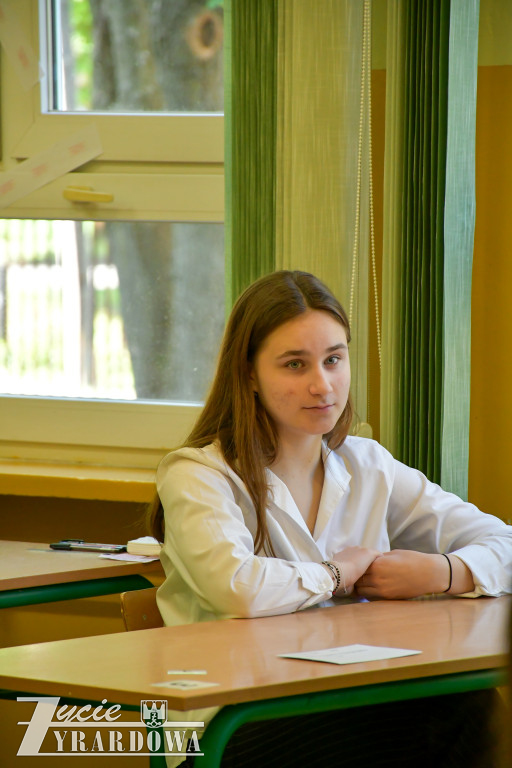 Ósmoklasiści stawiają czoła wyzwaniu