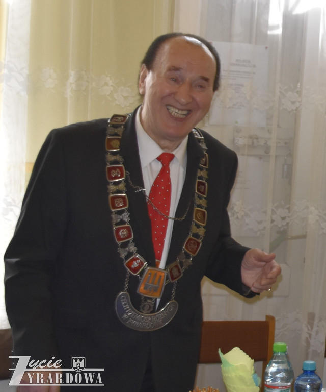 Starszy Cechu Jan Kaliński - wybrany po raz ósmy