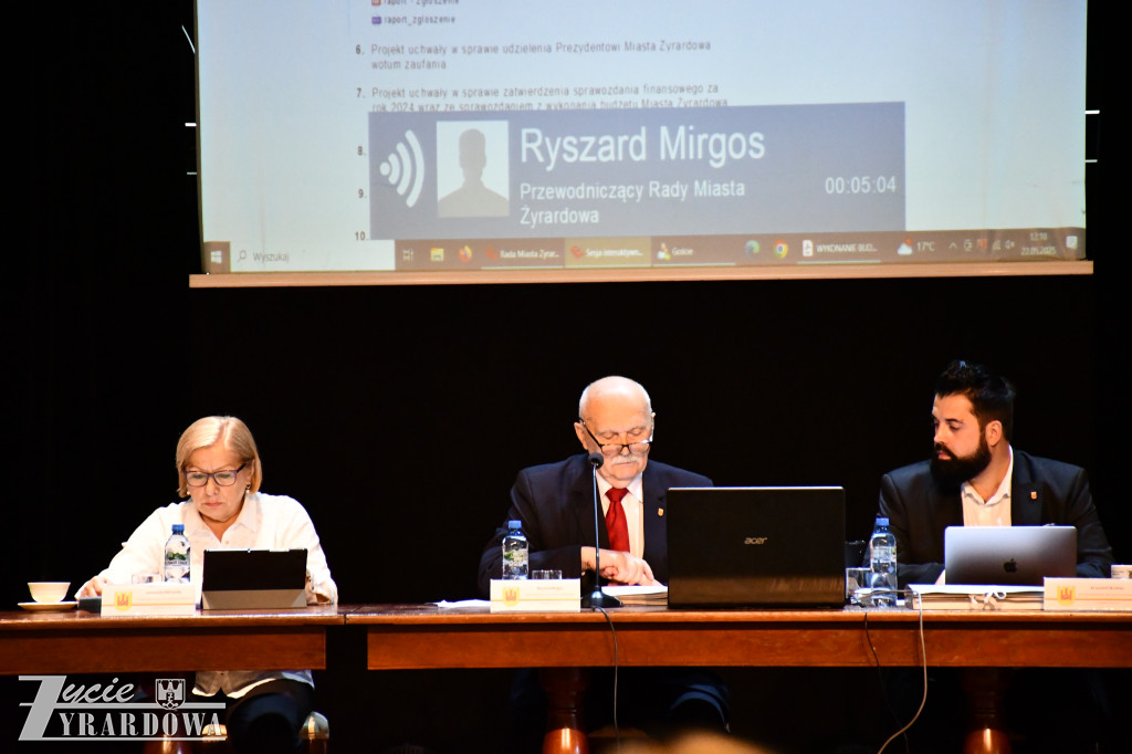 Prezydent Żyrardowa z absolutorium