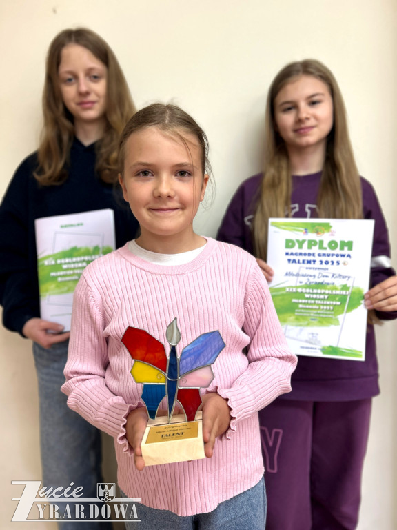 Tytuły „Talent Roku 2025” dla plastyczek z MłDK-u