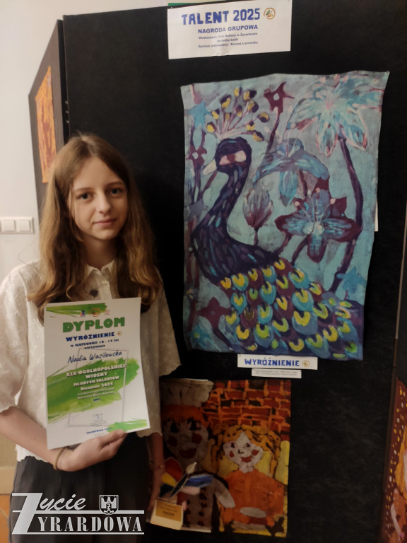 Tytuły „Talent Roku 2025” dla plastyczek z MłDK-u