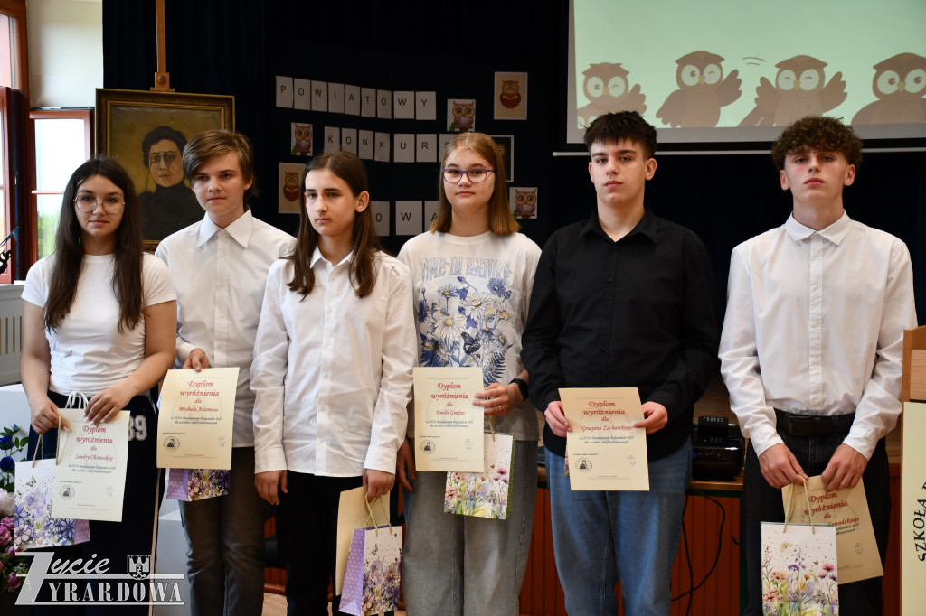 Poznaliśmy mistrzów ortografii i nauk ścisłych
