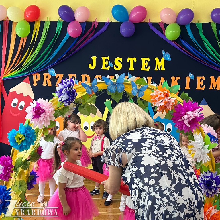 Pasowanie na przedszkolaka u Motylków