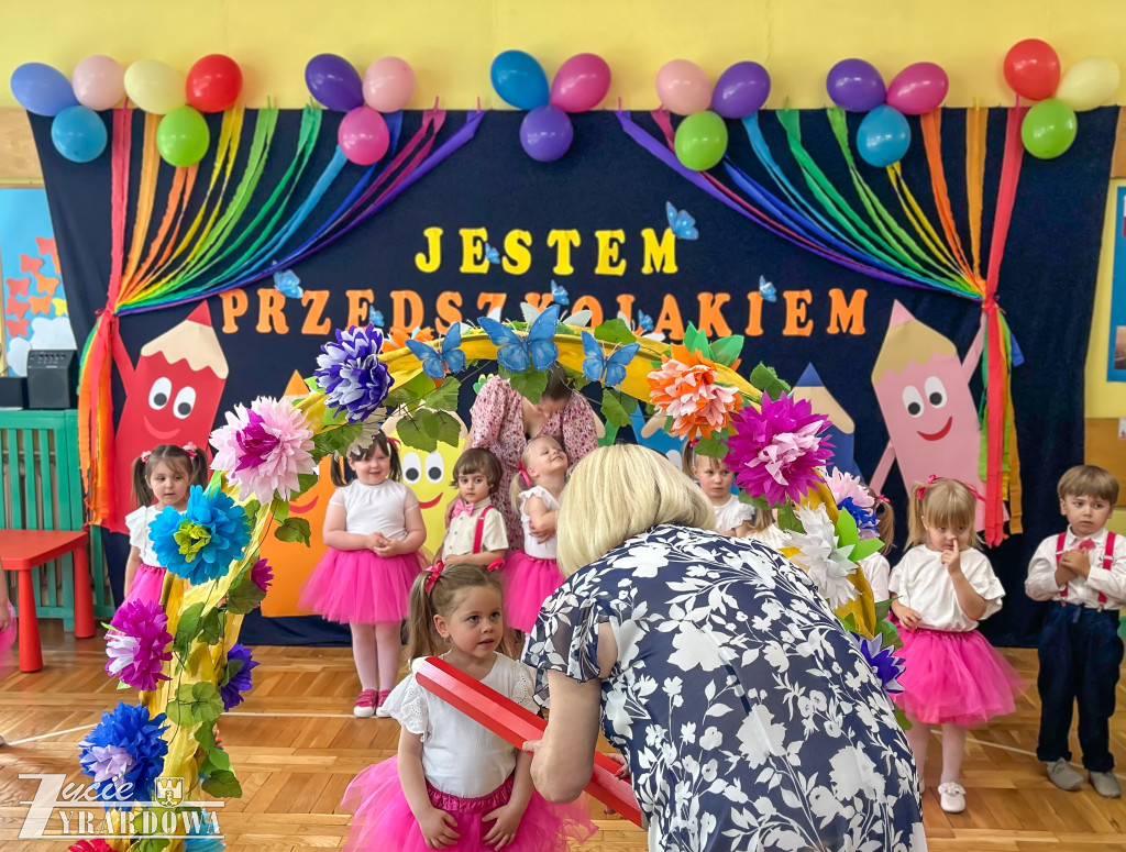 Pasowanie na przedszkolaka u Motylków