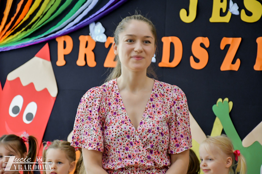 Pasowanie na przedszkolaka u Motylków