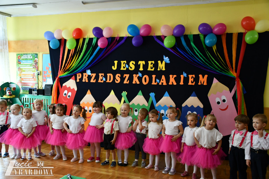 Pasowanie na przedszkolaka u Motylków