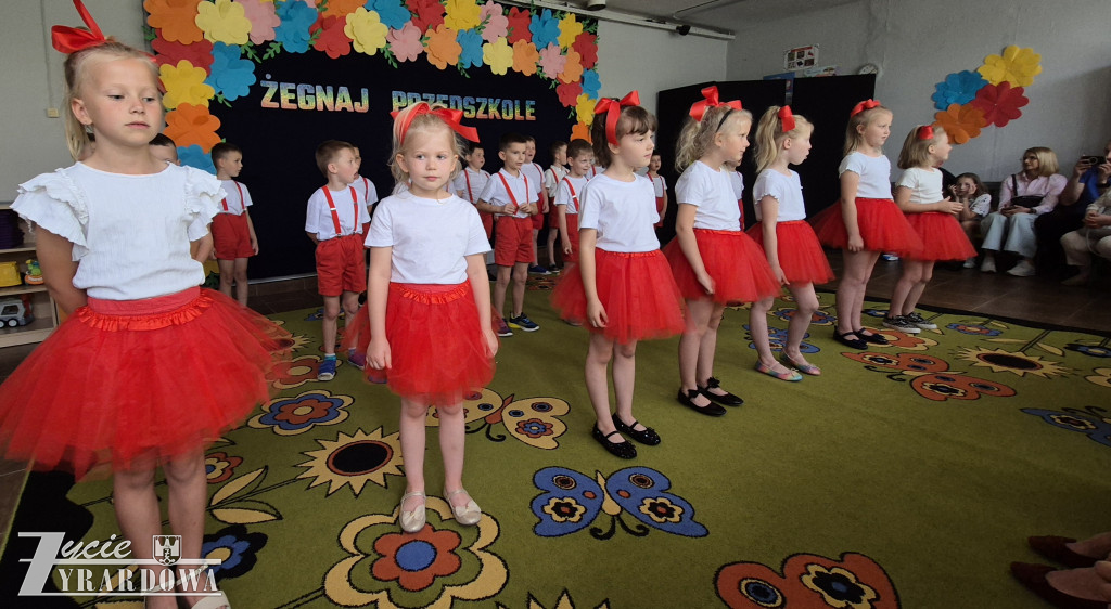 Pożegnanie sześciolatków z grupy Misie