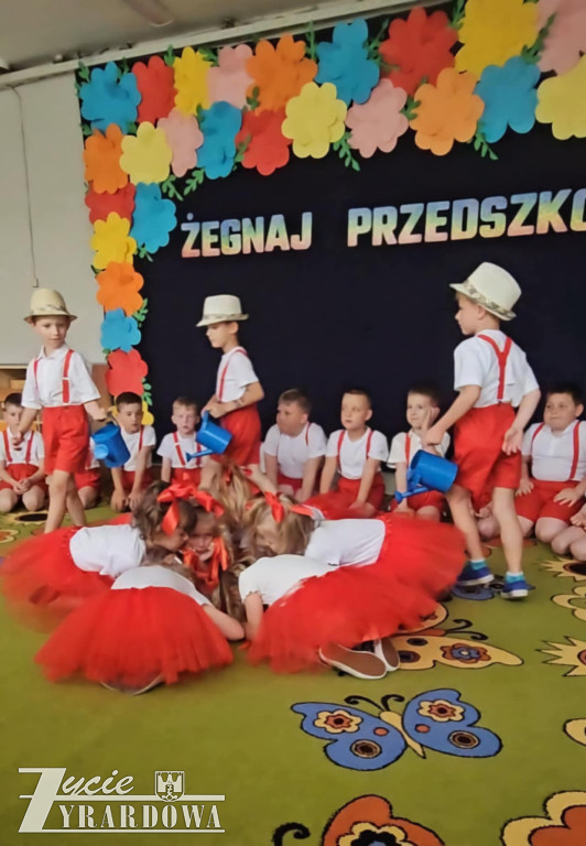 Pożegnanie sześciolatków z grupy Misie