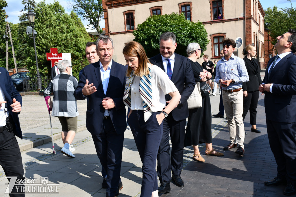 Niespodziewana wizyta Przewodniczącej Parlamentu