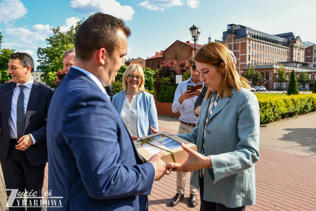 Niespodziewana wizyta Przewodniczącej Parlamentu