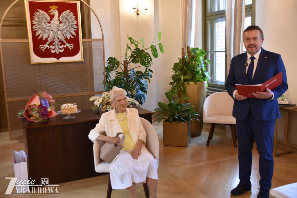 100. urodziny żyrardowianki Anny Piotrowskiej