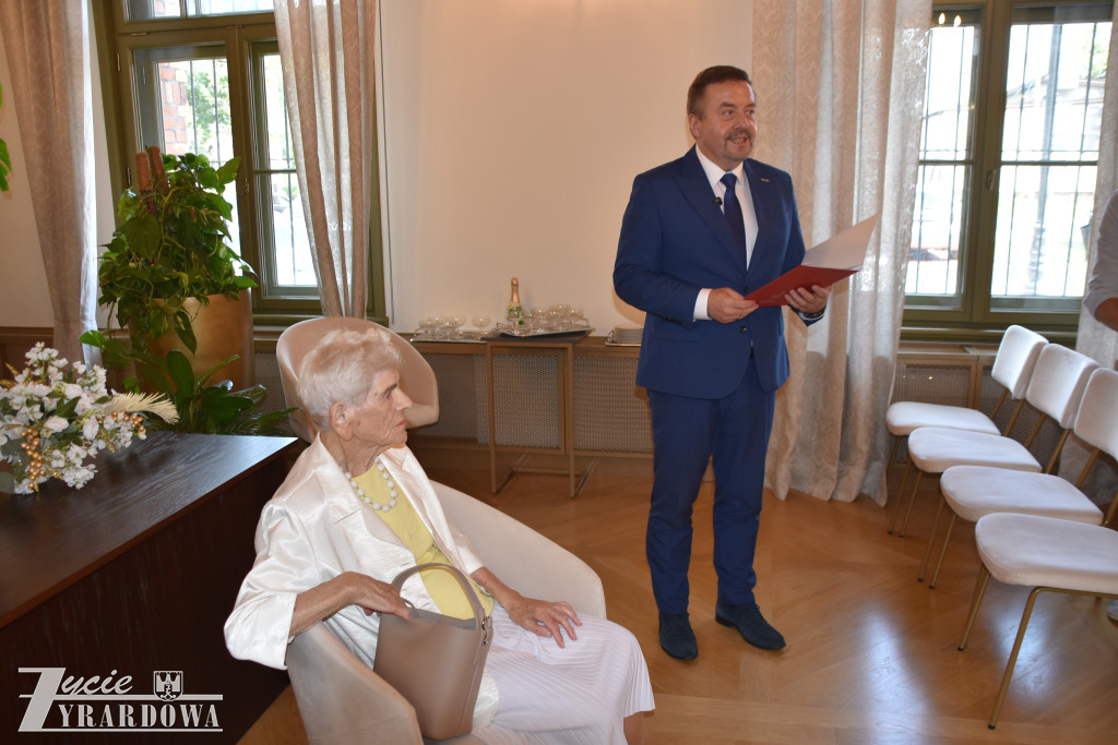 100. urodziny żyrardowianki Anny Piotrowskiej